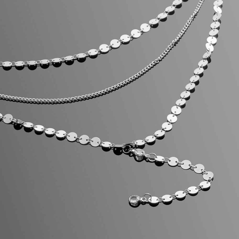 Silver Sequins Choker *HP* - Picture 4 of 5
